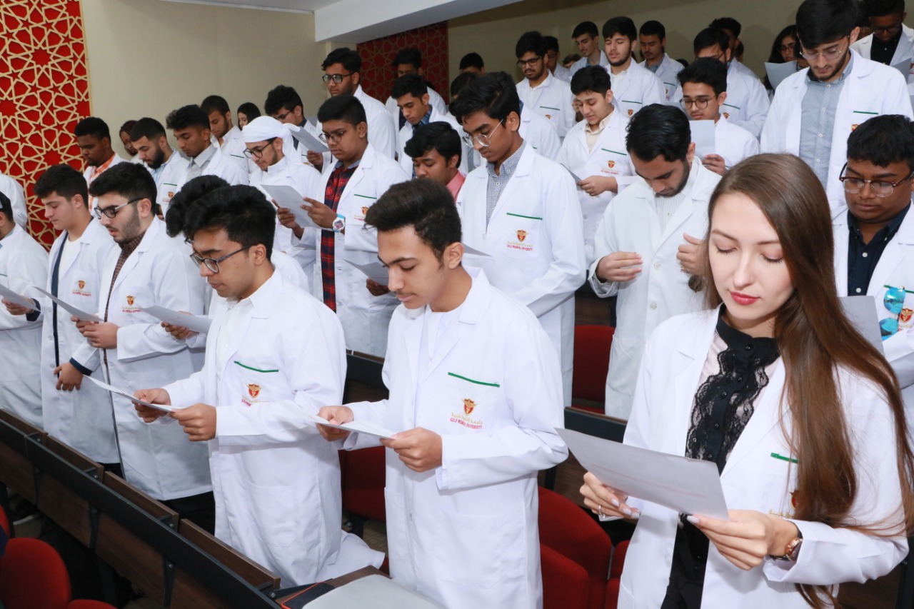 Gulf Medical University’s White Coat Ceremony