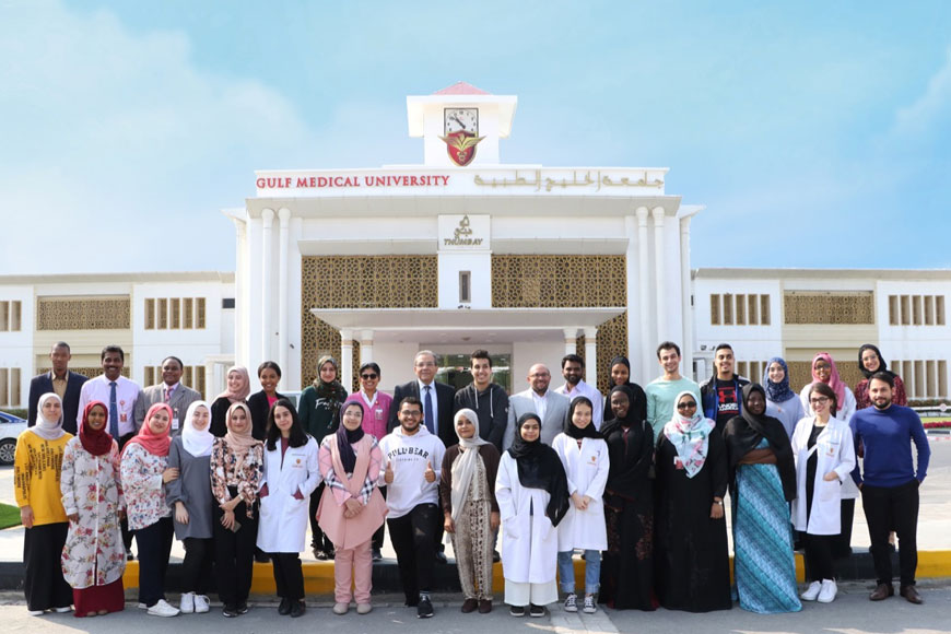 For the first time in the Middle East: College of Pharmacy students