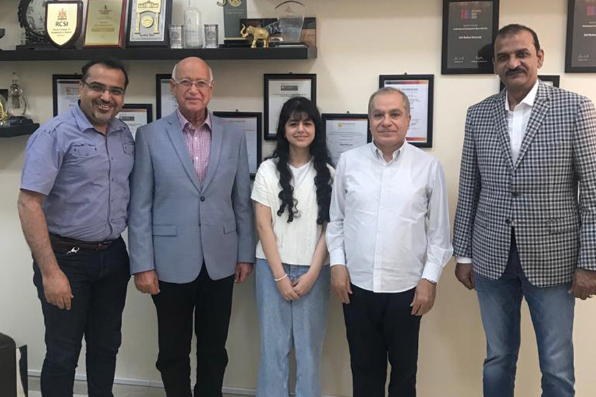 Gulf Medical University Joins hand with GEOTAR-Med LLC, Moscow Russia to develop Innovative technologies in Medical Education Gulf Medical University Joins hand with GEOTAR-Med LLC, Moscow Russia to develop Innovative technologies in Medical Education