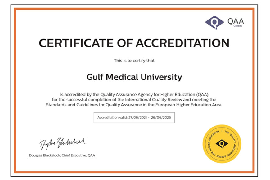 GMU Is Now Internationally Accredited By The Quality Assurance Agency ...