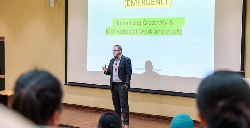 Dr. Adnan Ahmadiazad at Faculty and Staff Development Program