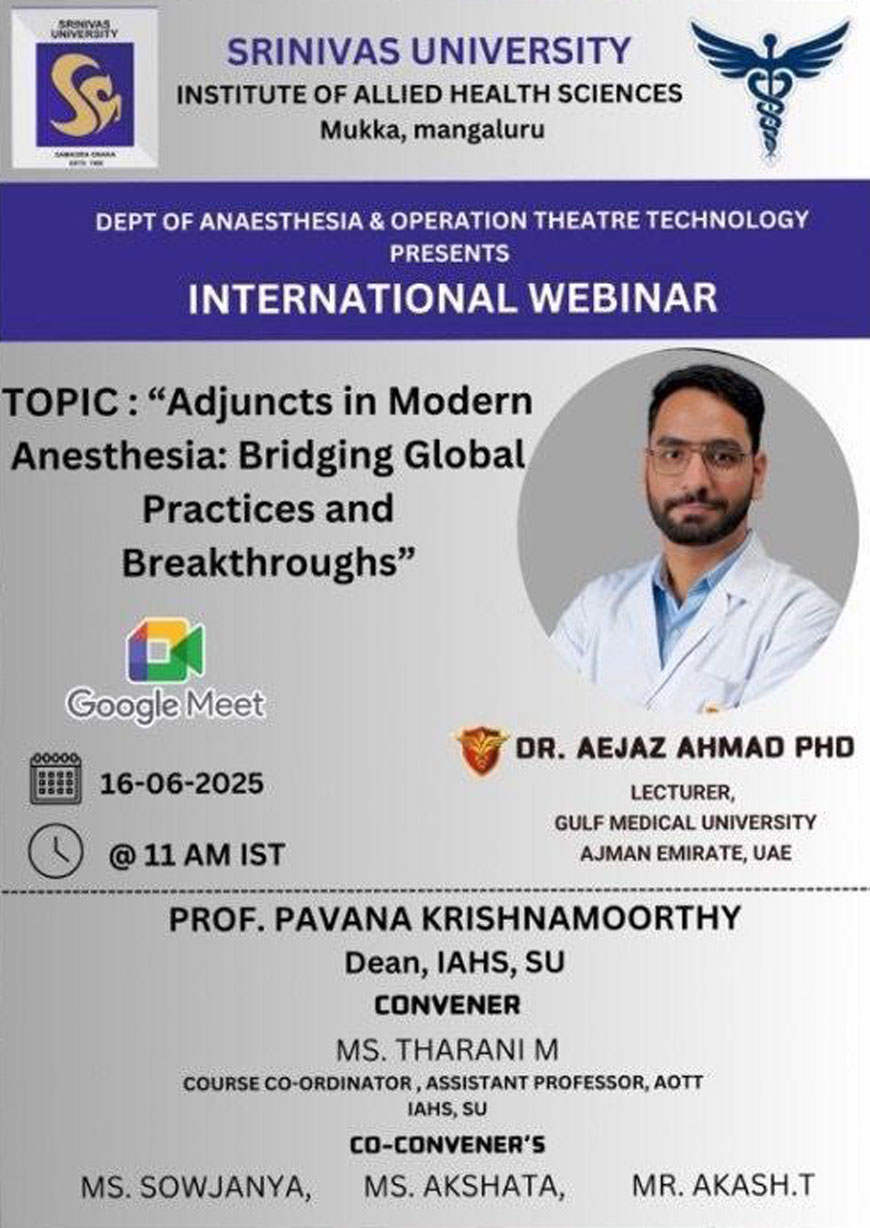 International Webinar International Webinar